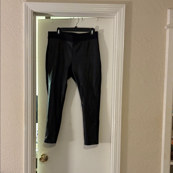 Ann Taylor Pants - Ann Taylor Petite Faux Leather Pants